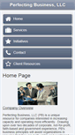 Mobile Screenshot of perfectingbusiness.com